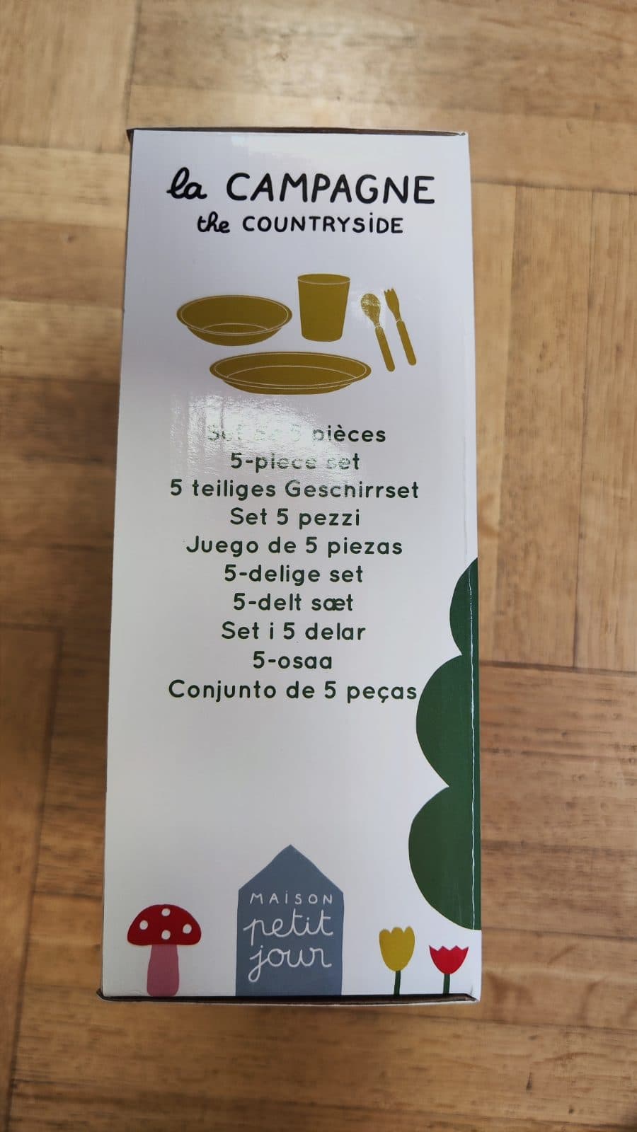 Verkaufe ein neues und originalverpacktes 5-teiliges Kindergeschirr-Set „la Campagne“ (The Countrysi — Foto 3