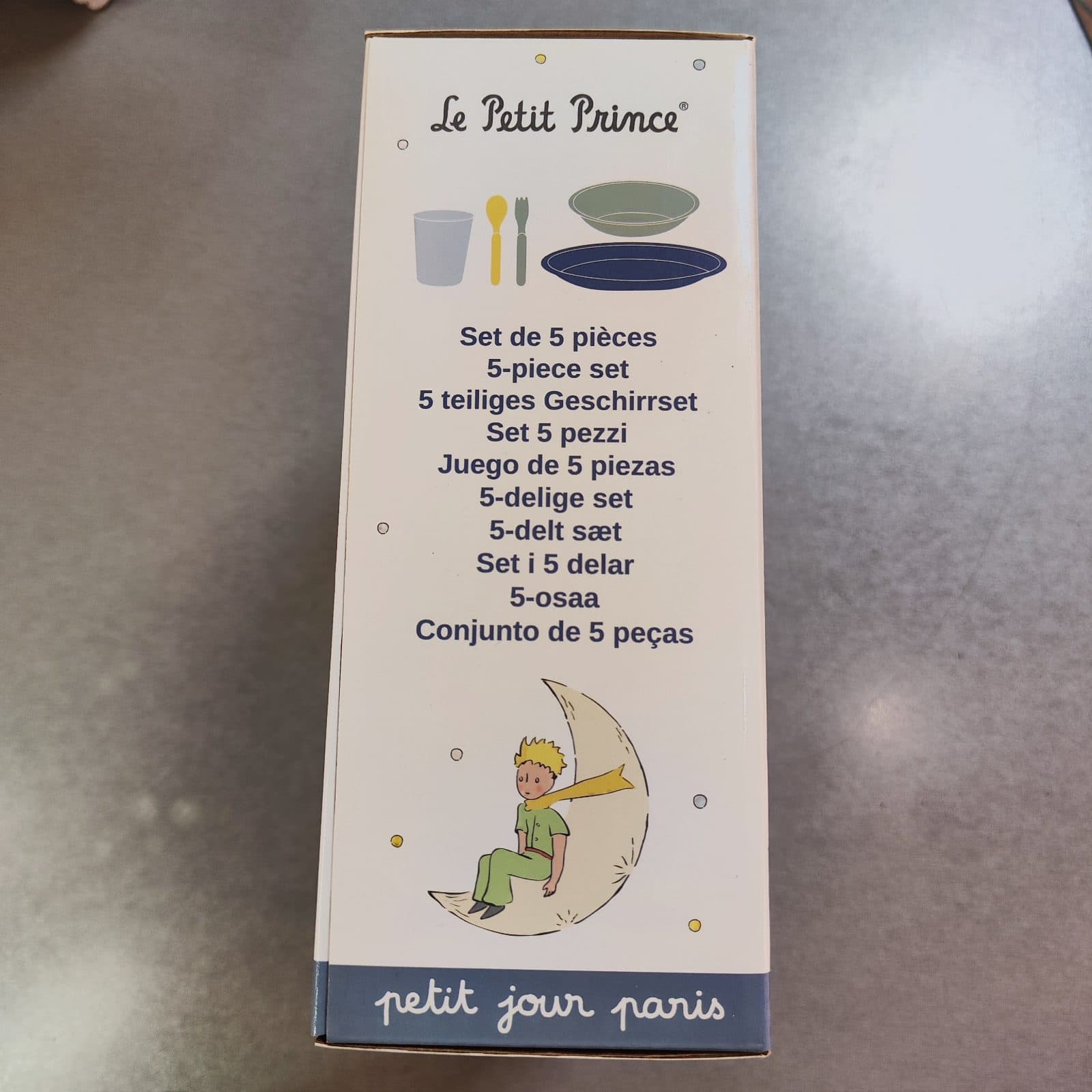 Le Petit Prince Kindergeschirr-Set, 5-teilig, 6m+ — Foto 3
