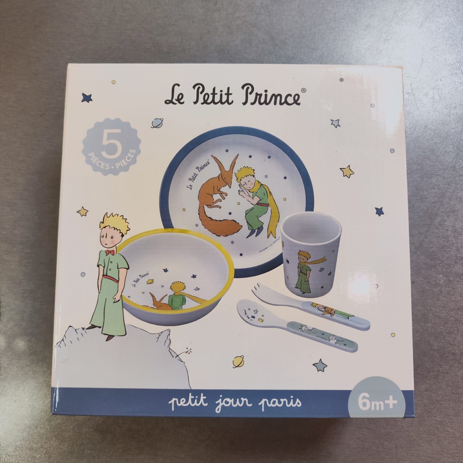 Le Petit Prince Kindergeschirr-Set, 5-teilig, 6m+ — Foto 2